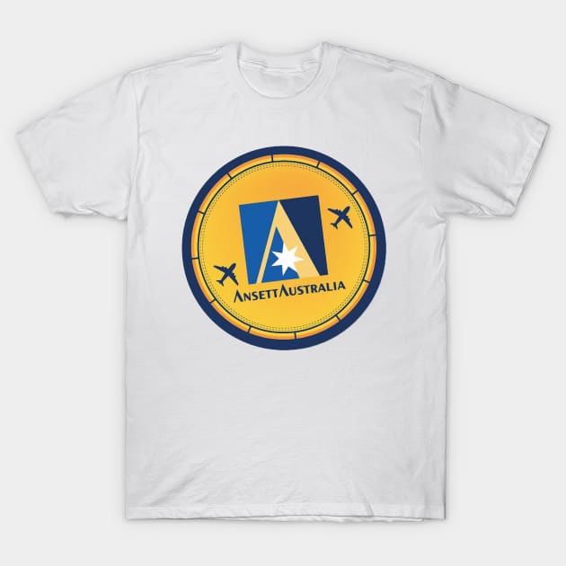 Ansett Australia Airline Retro Logo T-Shirt by SNAustralia